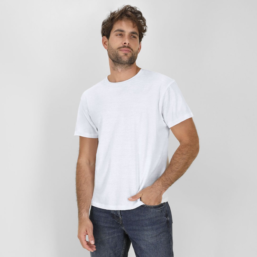 Camiseta Adulto Blanca "keya" MC150